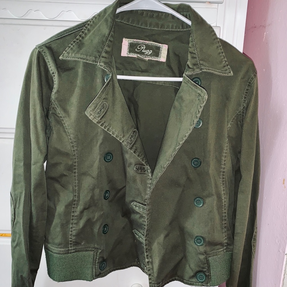 Olive green jacket
